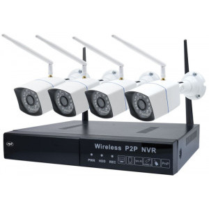 PNI House WiFi550 NVR + 4 Camere WiFi + HDD 1 TB