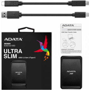 ADATA SC685 500GB USB 3.2 tip C Black