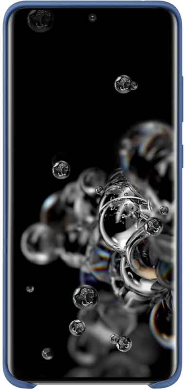Samsung Protectie pentru spate Silicon Navy pentru Galaxy S20 Ultra/S20 Ultra 5G