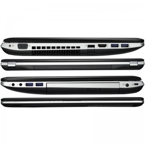 ASUS 15.6'' N56VZ-S4281D FHD, Procesor Intel® Core™ i5-3210M Ivy Bridge, 16GB, 750GB, GeForce GT 650M 2GB, Black