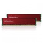 Exceleram 4GB DDR3 1600MHz CL9 Red Culvert Heatsink Dual Channel Kit