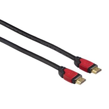 Cablu video Hama HDMI Male - HDMI Male, v1.4, 1.5m, Ethernet, negru
