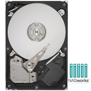 Seagate NAS HDD 4TB 5900RPM 64MB SATA-III