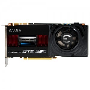 EVGA e-GeForce GTS 250 512MB DDR3 256-bit