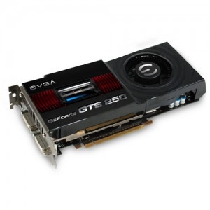 EVGA e-GeForce GTS 250 512MB DDR3 256-bit