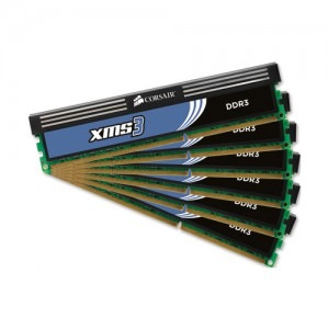 Corsair XMS3 12GB DDR3 1600MHz Kit triple channel
