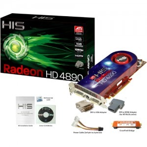 HIS Radeon HD4890 1GB GDDR5 256-bit