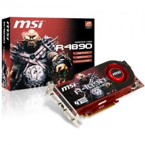 MSI Radeon HD4890 OC 1GB GDDR5 256-bit