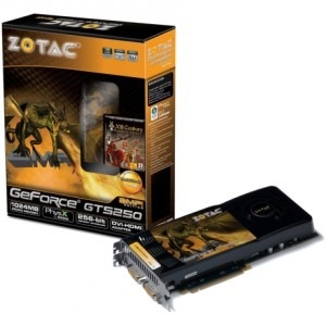 Zotac GeForce GTS 250 AMP 1GB DDR3 256-bit