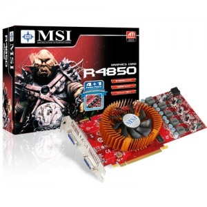 MSI Radeon HD4850 OC 1GB DDR3 256-bit