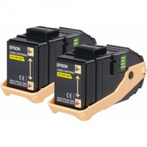 Epson Toner S050606 Yellow Twin-Pack