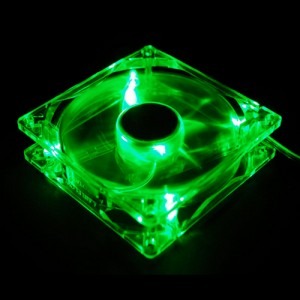 Zalman ZM-F3-GL LED-uri verzi