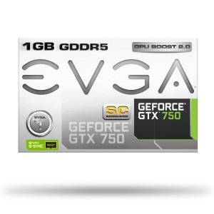 EVGA GeForce GTX 750 Superclocked 1GB GDDR5 128-bit