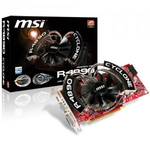 MSI Radeon HD4890 Cyclone OC 1GB GDDR5 256-bit