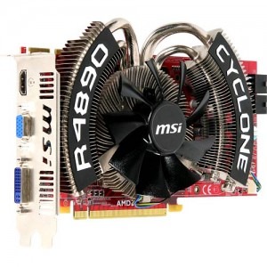 MSI Radeon HD4890 Cyclone 1GB GDDR5 256-bit