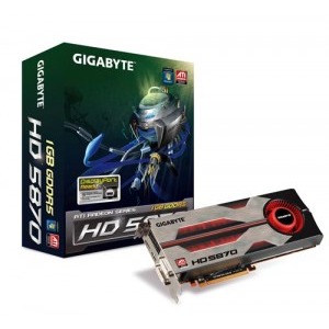 GIGABYTE Radeon HD5870 1GB GDDR5 256-bit