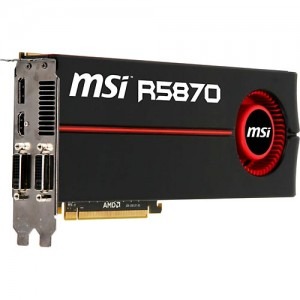MSI Radeon HD5870 1GB GDDR5 256-bit