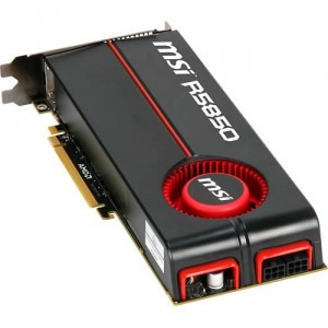 MSI Radeon HD5850 1GB GDDR5 256-bit
