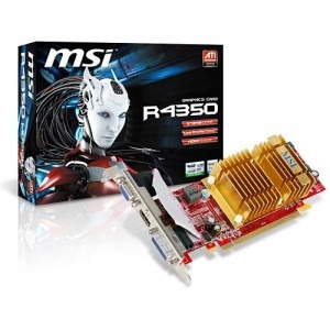MSI Radeon HD4350 512MB DDR2 64-bit HDMI