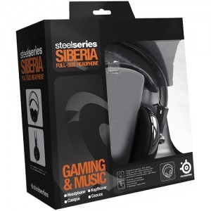 SteelSeries On-Ear, Over-Head Siberia Full-Size Headphone black