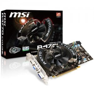 MSI Radeon HD4770 Cyclone 512MB GDDR5 128-bit HDMI