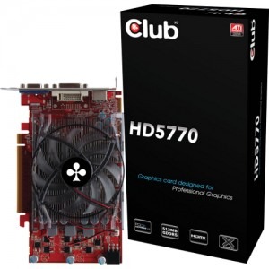 Club 3D Radeon HD5770 512MB GDDR5 128-bit