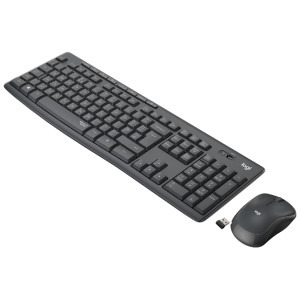 Logitech MK295 Silent Wireless Combo Graphite