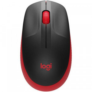 Mouse Logitech M190, Wireless, Red
