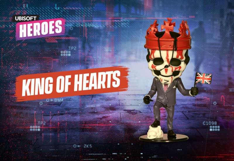 Ubisoft HEROES - KING OF HEARTS FIGURINE