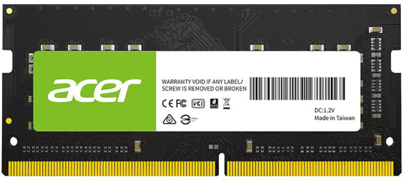 Memorie notebook Acer 8GB, DDR4, 2666MHz, CL19, 1.2v