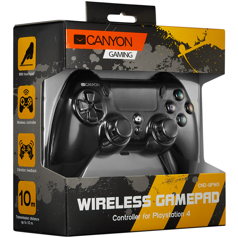 Controller Canyon CND-GPW5 Wireless pentru PS4 - PC Garage