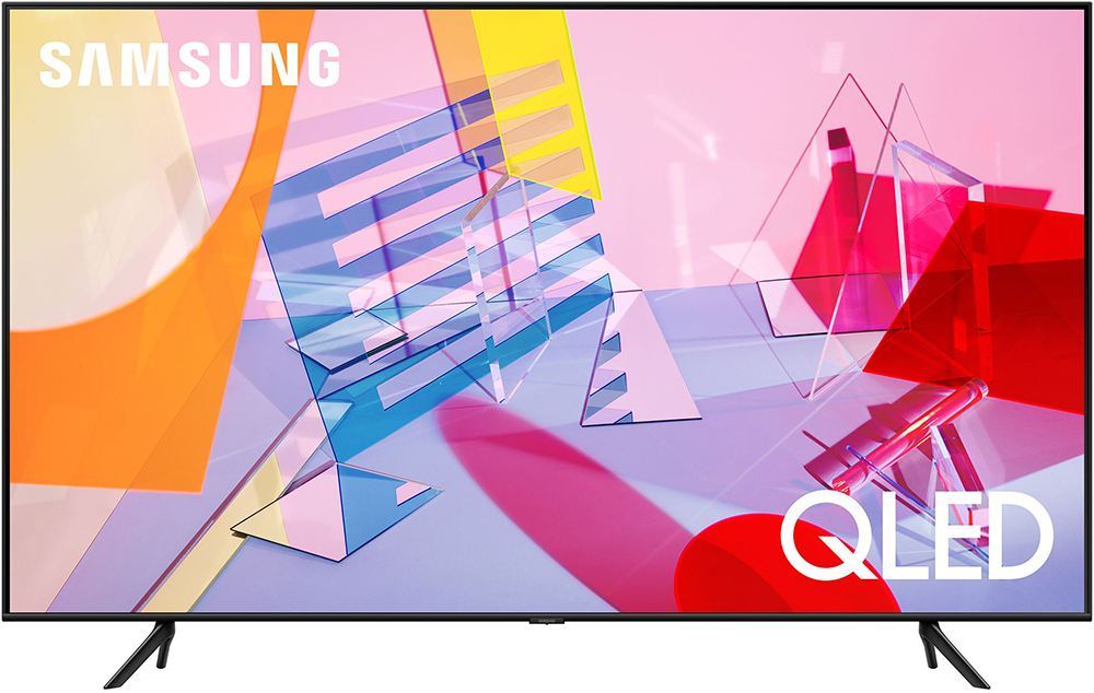 Televizor LED Samsung Smart TV QLED 75Q60TA Seria Q60T 189cm negru 4K UHD HDR