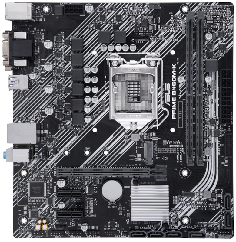 Placa de baza ASUS PRIME B460M-K