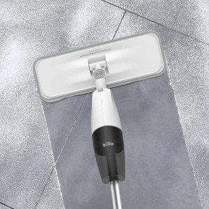 Deerma tip mop usor cu rezervor, pulverizare si rotire completa, vertical, Alb