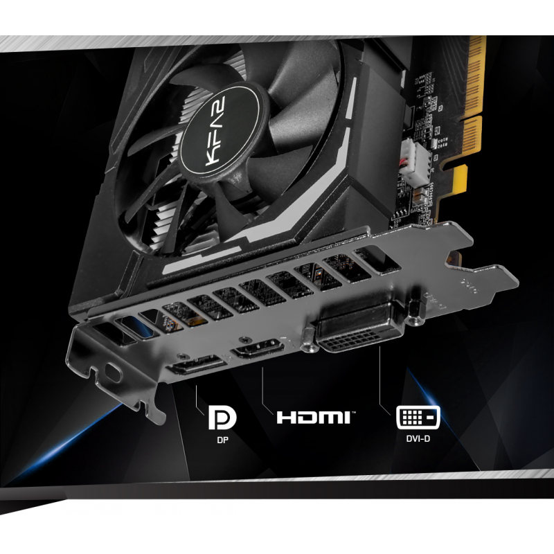 Placa video KFA2 GeForce GTX 1650 EX (1-Click OC) 4GB GDDR6 128-bit ...