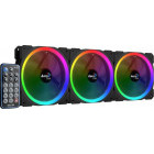 Ventilator Aerocool Orbit RC ARGB 120mm Three Fan Pack
