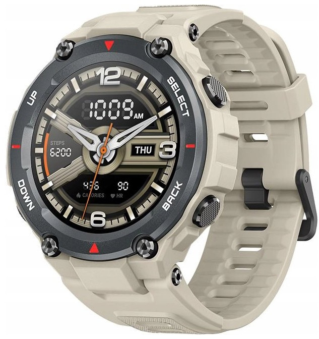SmartWatch Amazfit T-REX Khaki, GPS, smartwatch cu durabilitate remarcabila
