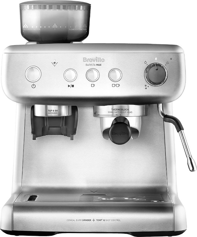 Espressor de cafea Breville Barista Max VCF126X-01, 1450W, 15bar, 2.L