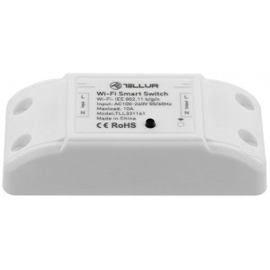 Tellur Intrerupator WiFi de linie, 2200W, Alb