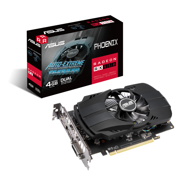 Видеокарта xfx radeon rx 550 double dissipation 4gb gddr5 rx 550p4pfg5 обзор