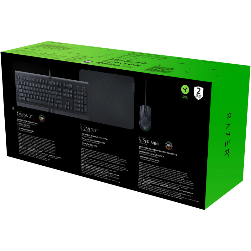 Kit Gaming Razer Level Up Bundle PC Garage