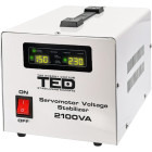 Stabilizator tensiune TED TED000132 2100VA 1200W LCD