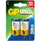 GP Batteries Ultra Plus Alkaline C (LR14) 2buc
