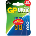GP Batteries Ultra Plus Alkaline AAA (LR03) 2buc