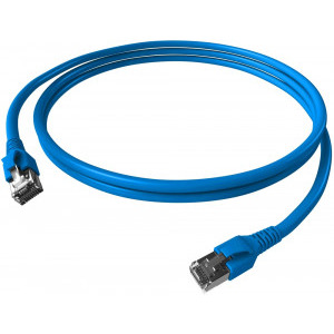 Schrack CAT6a Patch Cable S/FTP 3m albastru