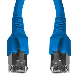 Schrack CAT6a Patch Cable S/FTP 1m albastru