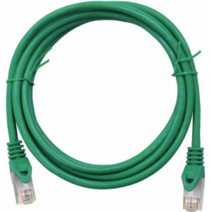 Schrack Cat.5 Patch Cable SF/UTP 2m verde