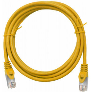 Schrack Cat.5 Patch Cable SF/UTP 3m galben