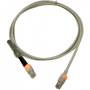 Schrack CAT6 Patch Cable U/UTP cu LED 30m gri