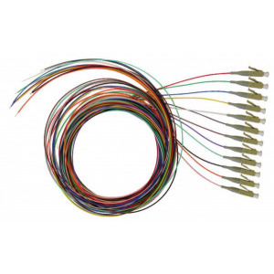 Schrack Pigtail ST, 50/125µm OM3, 2m, PREMIUM clasa B, 12buc
